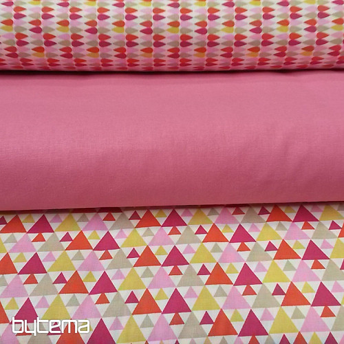 Tissu déco TIGAYA rose
