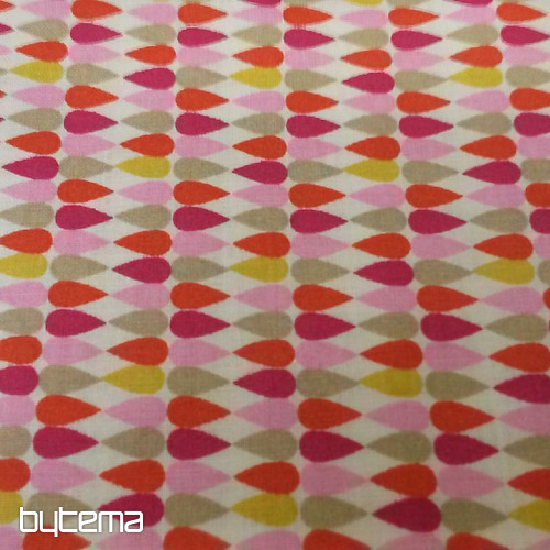Tissu déco PLIMA rose