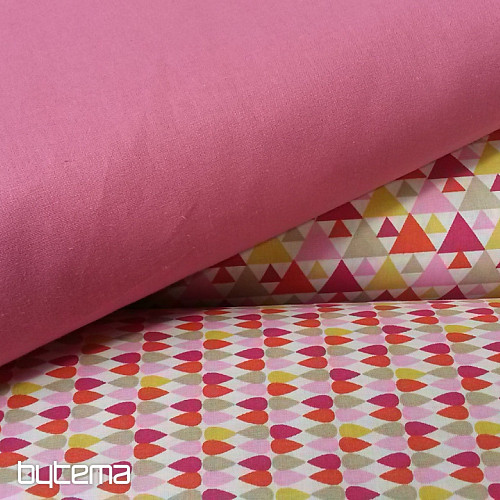 Tissu déco TIGAYA rose