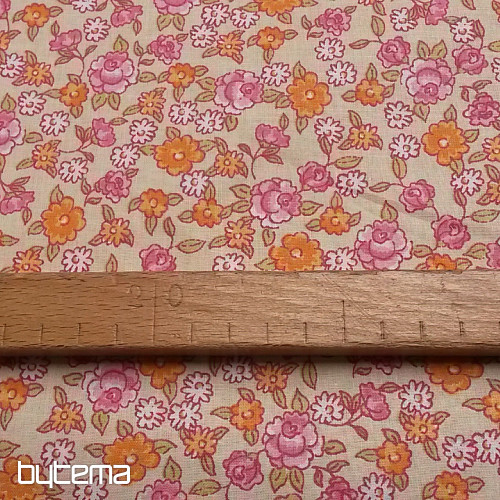 Tissu déco SARINA rose