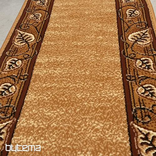 Tapis de passage FELIKS feuilles beige