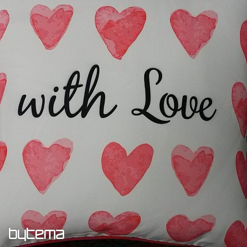 Housse de coussin déco LOVE 4