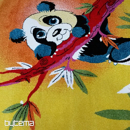 Tapis enfant PANDA sur un arbre