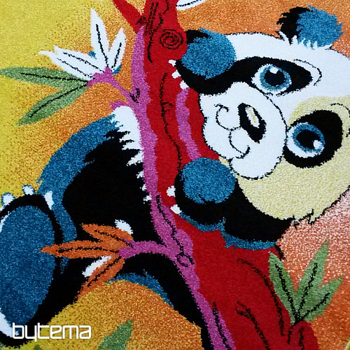 Tapis enfant PANDA sur un arbre