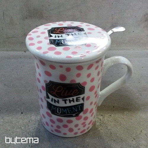 Mug avec couvercle et passoire SUMMER RIDE 280ml