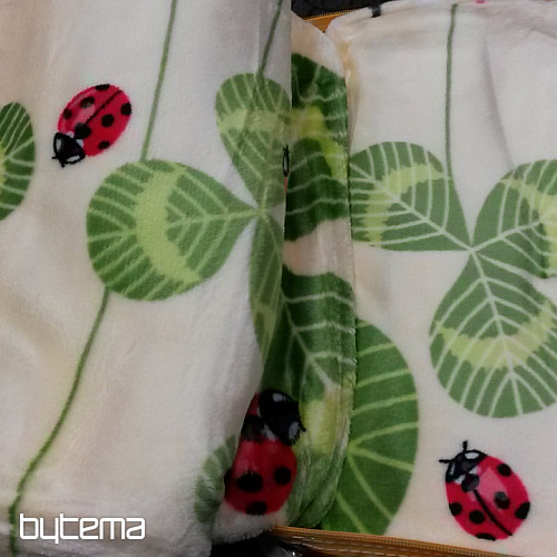 Literie en microflanelle coccinelle