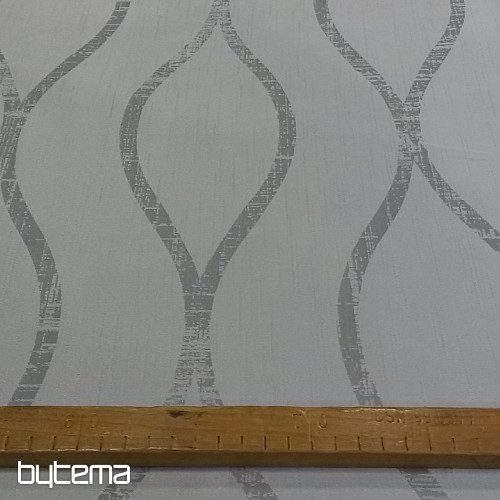 Tissus déco LIBRA gris 90