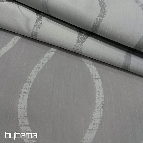 Tissus déco LIBRA gris 90