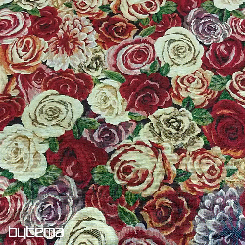 Tissu à tapisserie ROSE