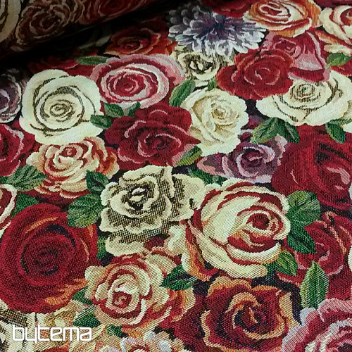 Tissu à tapisserie ROSE