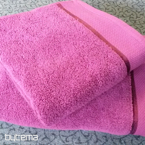 Serviette et drap de bain MIKRO fuchsia