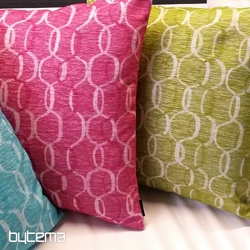 Housse de coussin déco DAKAR turquoise