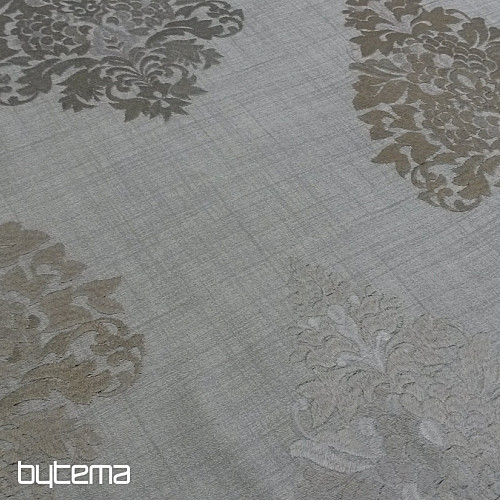 Tissu décoratif REVIVAL gris - beige