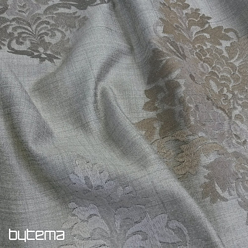 Tissu décoratif REVIVAL gris - beige