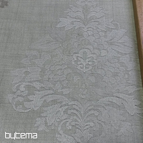 Tissu décoratif REVIVAL gris - beige
