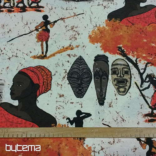 Tissu décoration design AFRIKA tera