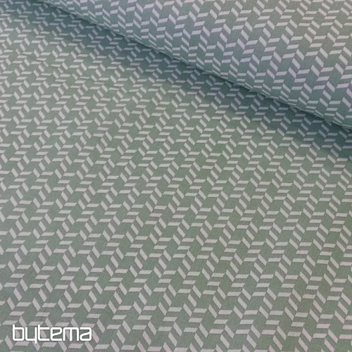 Tissu déco DJAMENA vert clair