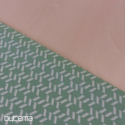 Tissu déco DJAMENA vert clair