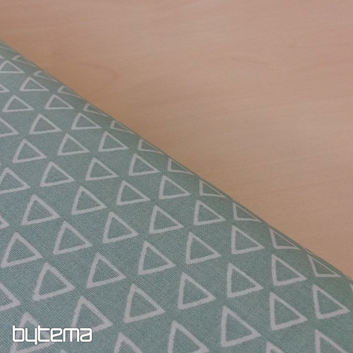 Tissu déco NASUA vert clair