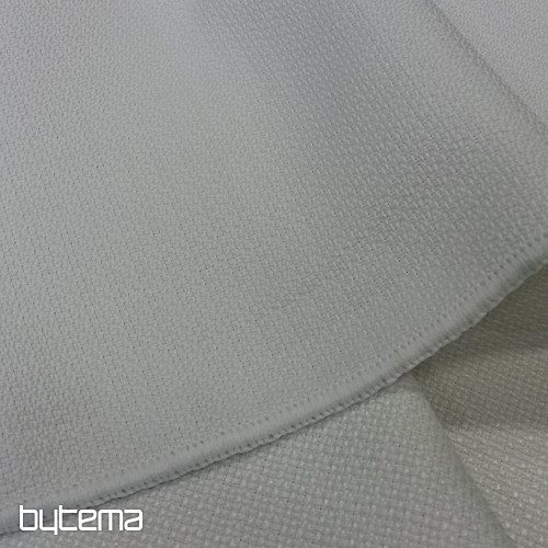 Tissu décoratif GERSTER 7669/02 blanc