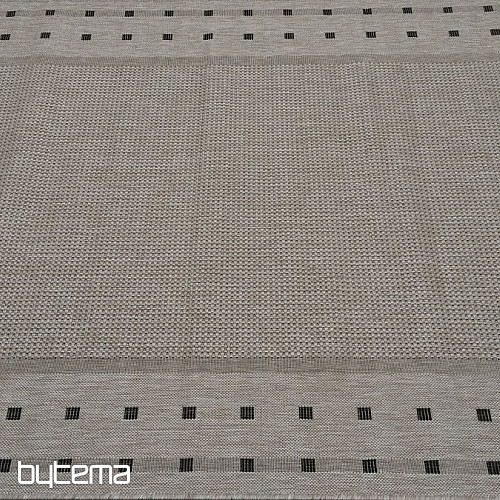 Tapis à boucles FLOORLUX 20329/04 argent-noir