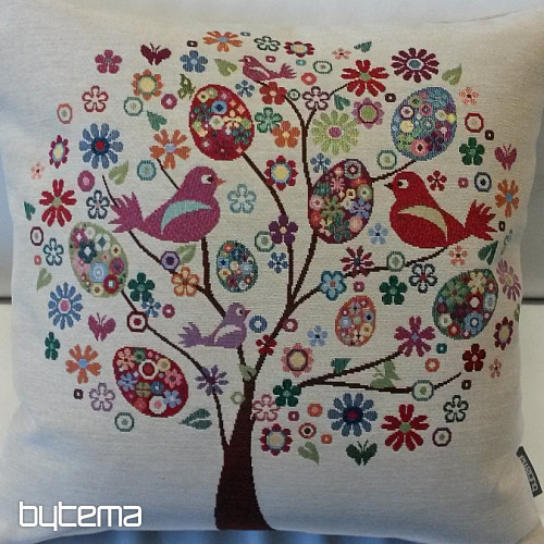 Housse de coussin tapisserie TREE SPRING