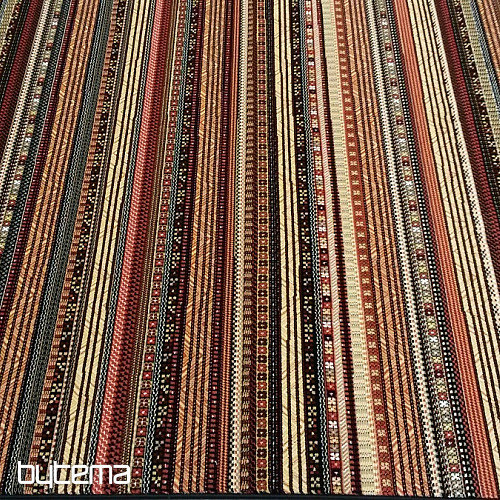 Tapis moderne exclusif ETNO NOBLES rayure foncée