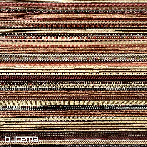 Tapis moderne exclusif ETNO NOBLES rayure foncée