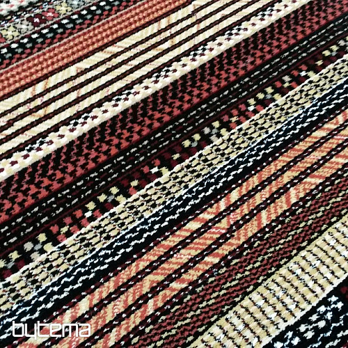Tapis moderne exclusif ETNO NOBLES rayure foncée