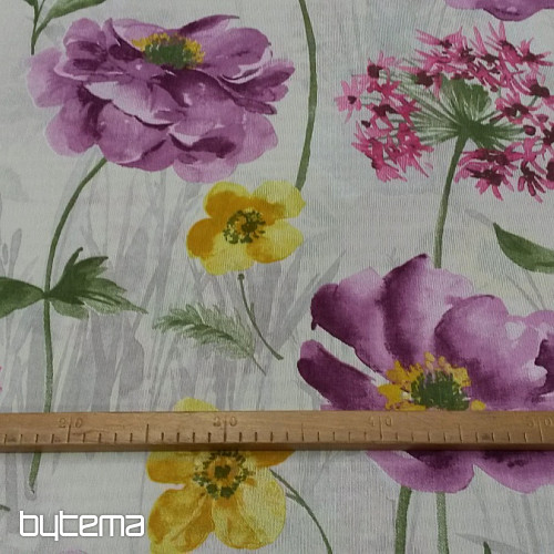 Tissu décoratif MARCELA LILA 280 cm