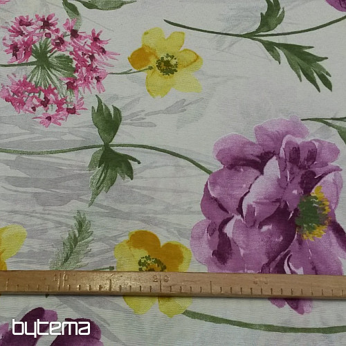 Tissu décoratif MARCELA LILA 280 cm