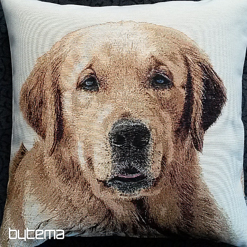 Taie d'oreiller tapisserie CHIEN LABRADOR