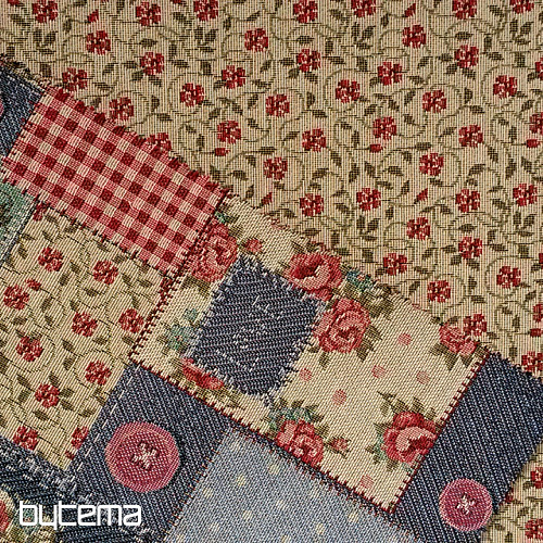 Tissu de tapisserie VINTAGE PATCHWORK