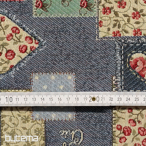 Tissu de tapisserie VINTAGE PATCHWORK