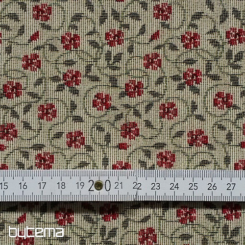 Tissu à tapisserie FLEURS VINTAGE