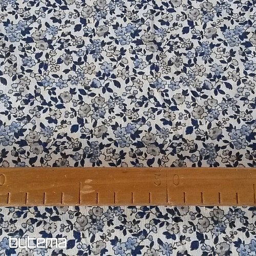 Tissu déco LEONIE fleurs 3