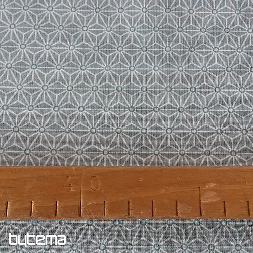 Tissu déco SAKI 27 turquoise clair