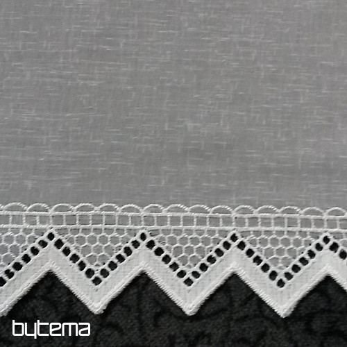 Rideau brodé 309 blanc