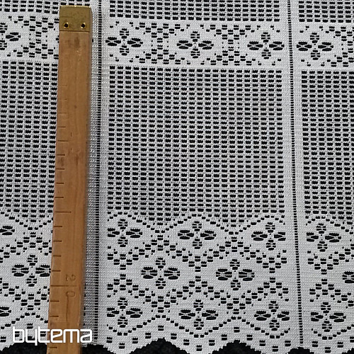 Rideau jacquard pour vitrail 11542