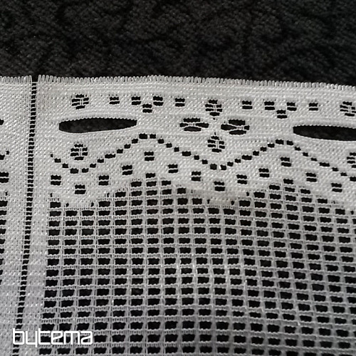Rideau jacquard pour vitrail 11542