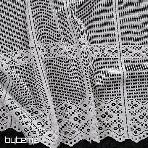 Rideau jacquard pour vitrail 11542
