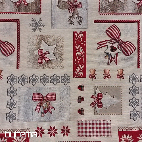 Couverture tapisserie de Noël PAYS NOËL