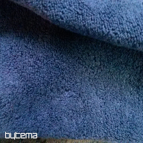Serviette et drap de bain MIKRO bleu marine foncé
