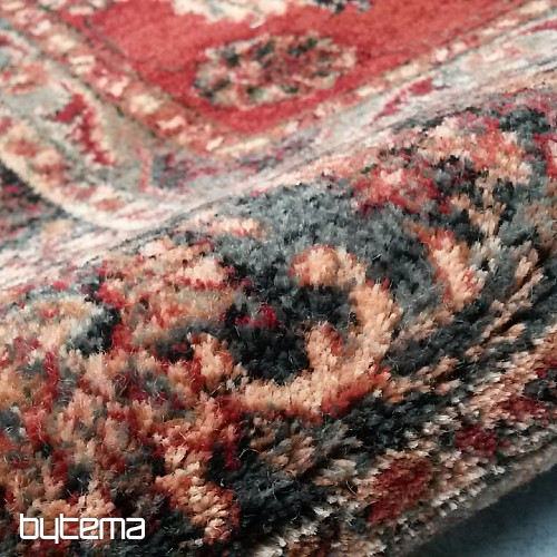 Tapis de luxe en laine ROYAL all-over fleur rouge