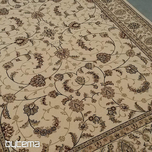 Tapis classique en laine ORIENT crème