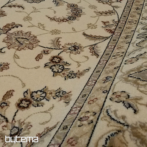 Tapis classique en laine ORIENT crème