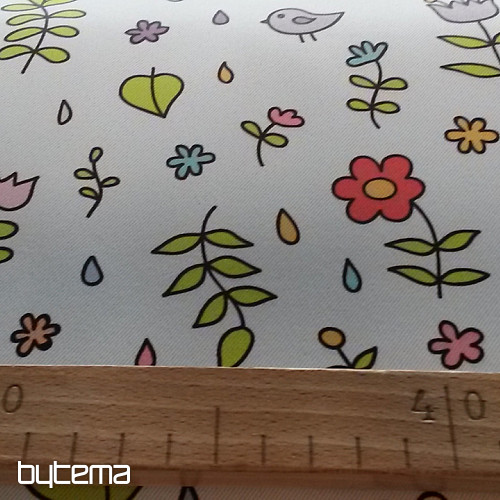 Tissu décoratif 10027-05 OISEAUX