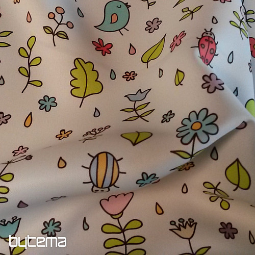 Tissu décoratif 10027-05 OISEAUX