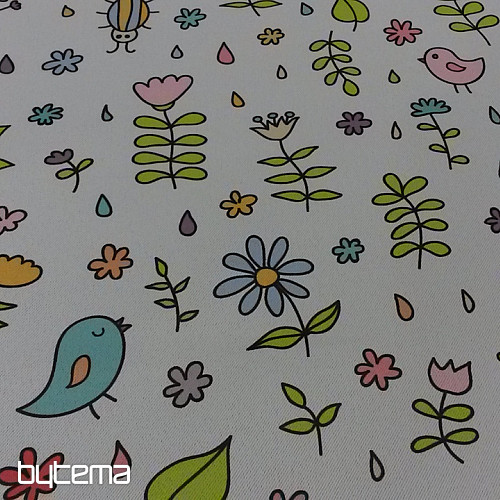 Tissu décoratif 10027-05 OISEAUX