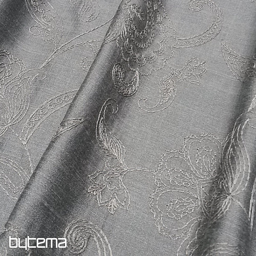 Tissu décoratif brodé AGENDA
